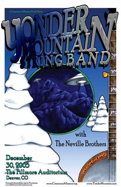 Yonder Mountain String Band - Denver 2005 (2 Panel Set)