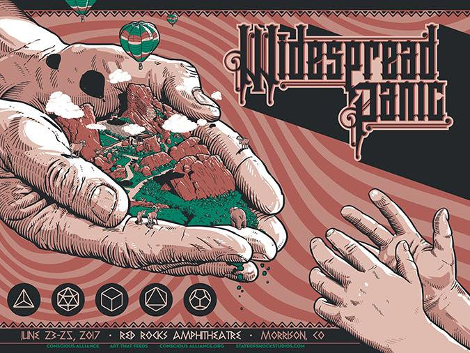 Widespread Panic Morrison - 2017