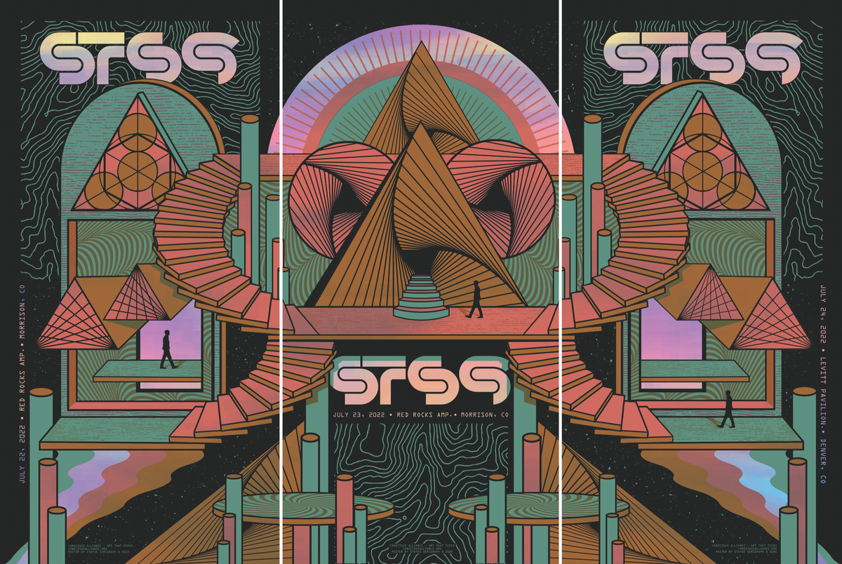 STS9 Colorado Run - 2022 (3 Panel)