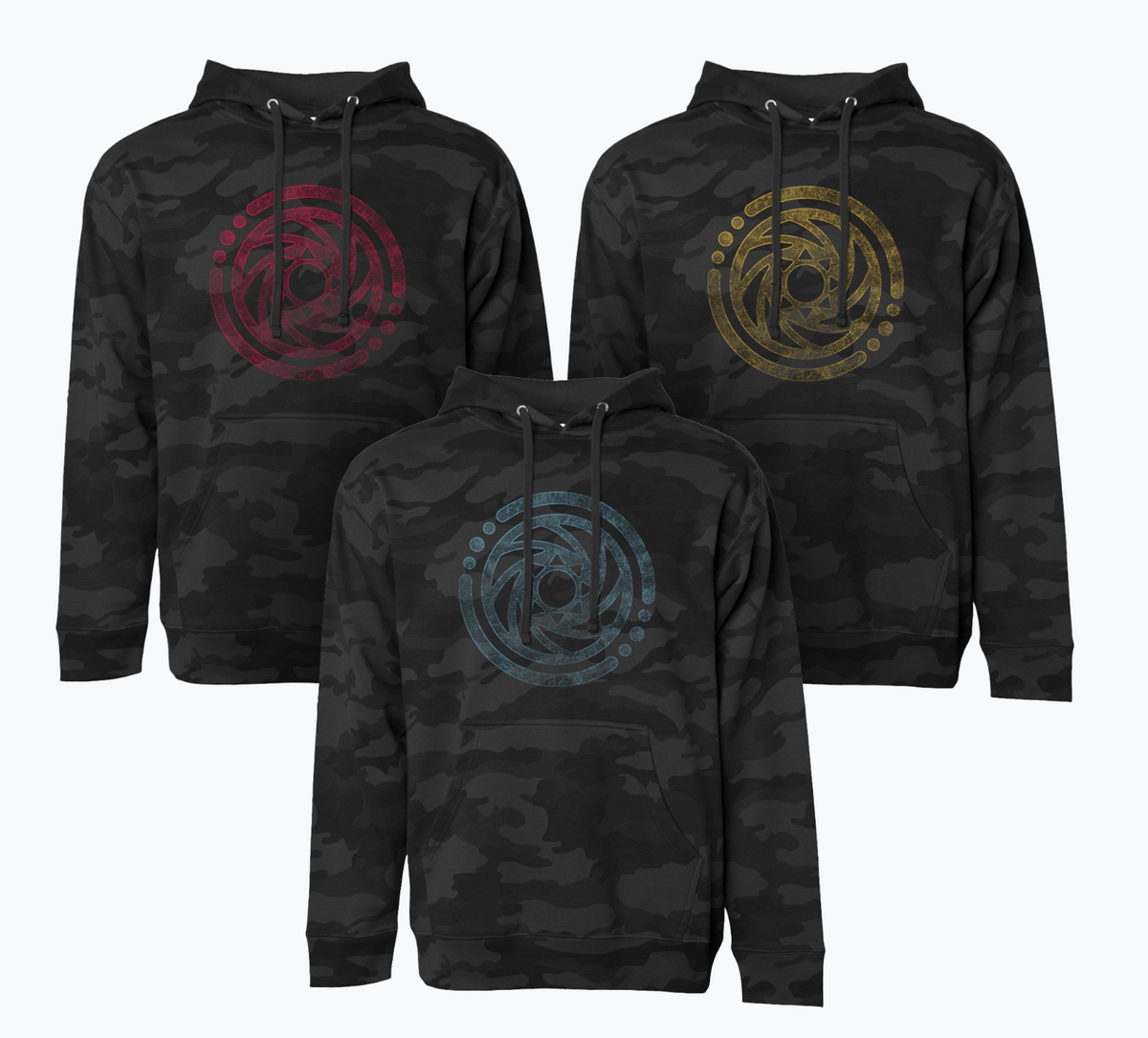 Conscious Alliance Circle Logo Camo Hoodie