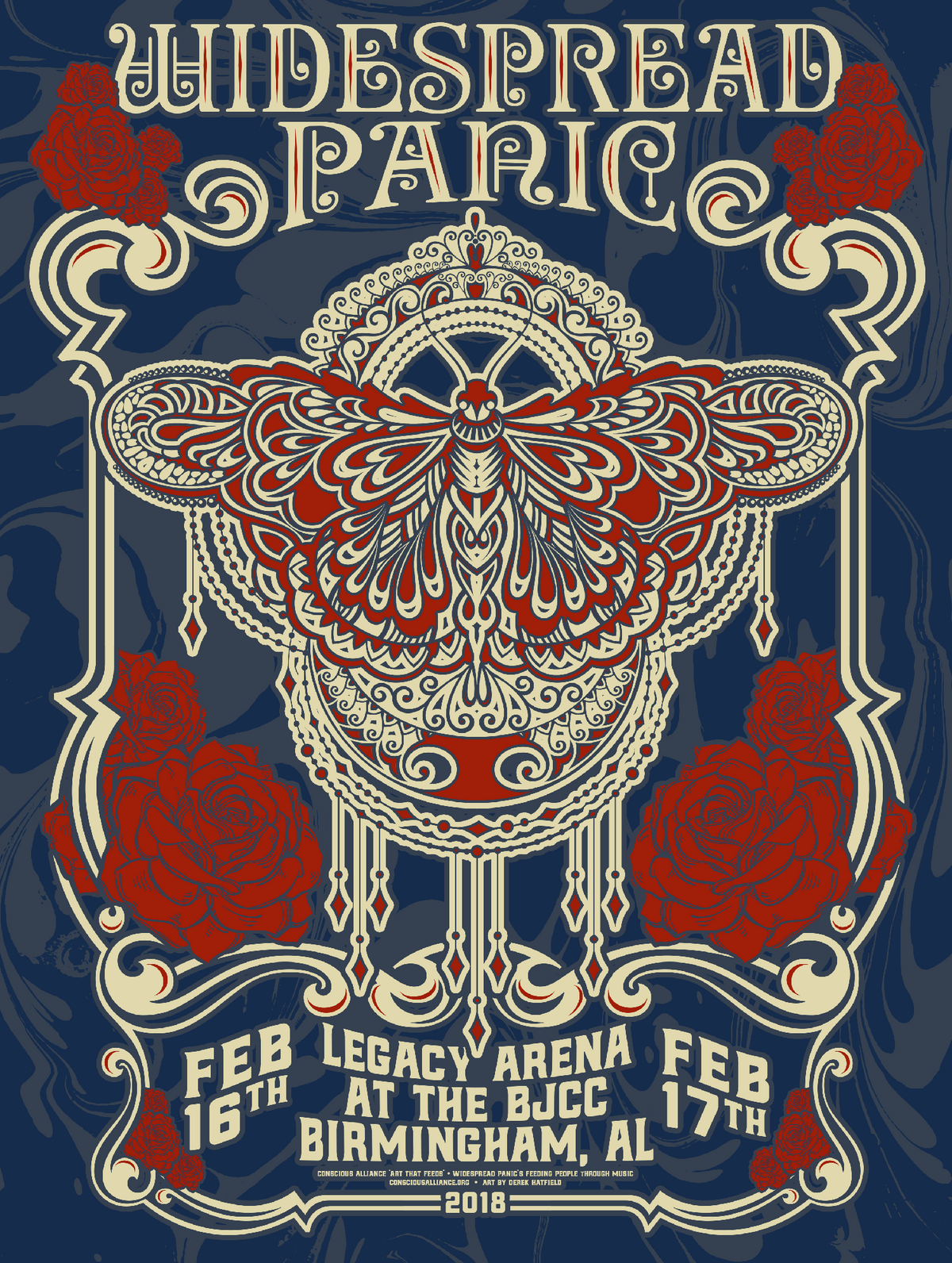 Widespread Panic Birmingham - 2018