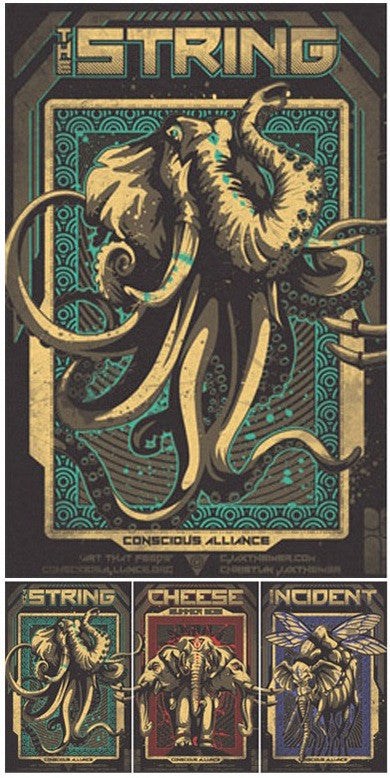 String Cheese Incident Summer Tour - 2012 (Panel 1)