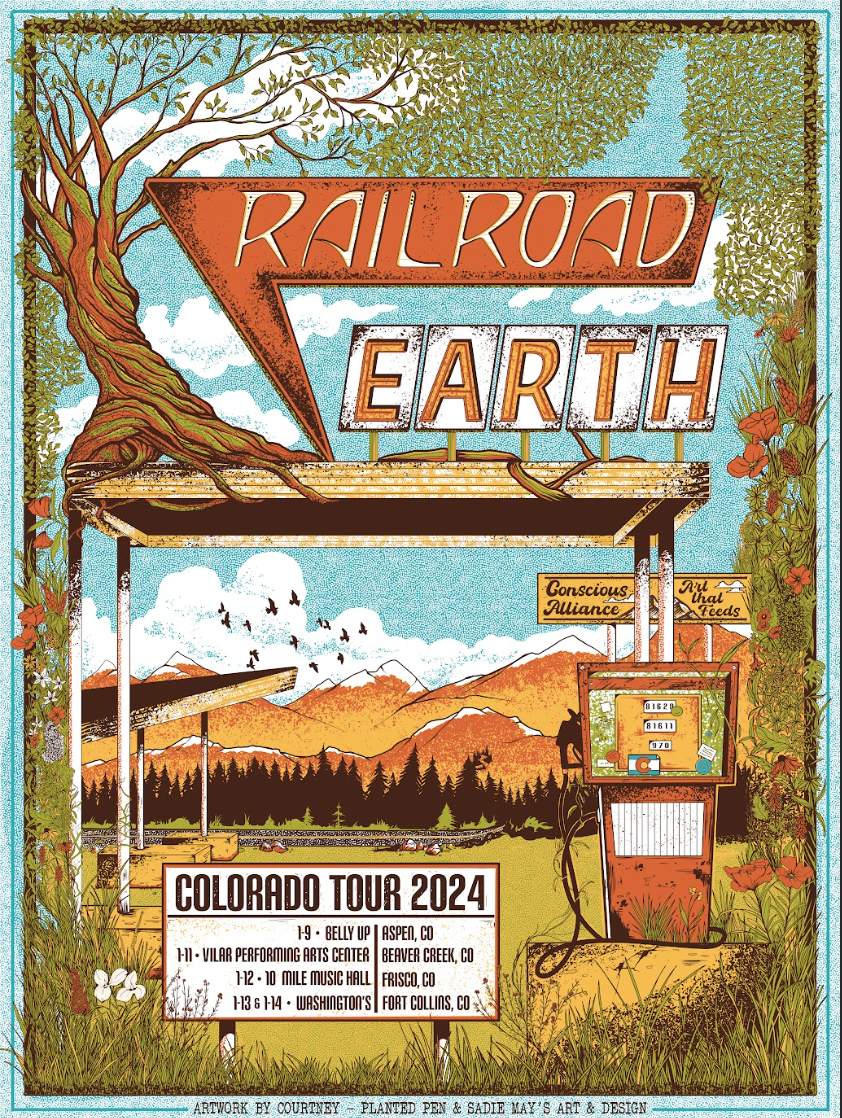 Railroad Earth Colorado Tour - 2024