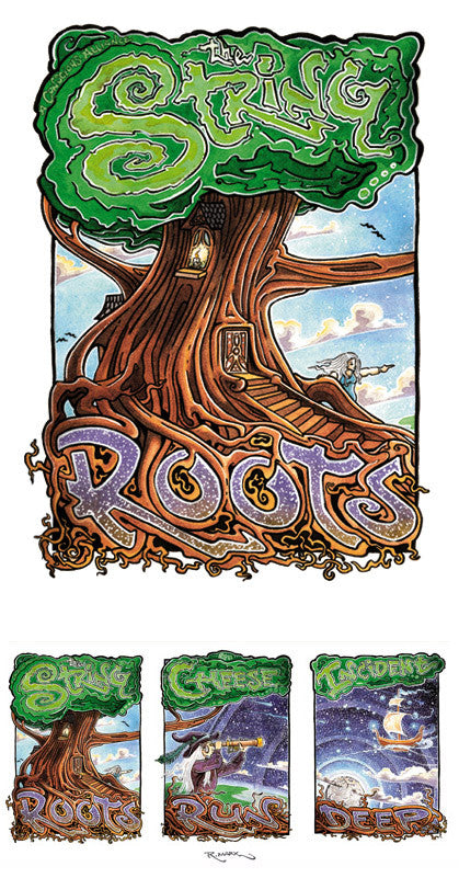 String Cheese Incident Roots Run Deep Tour - 2011 (3 Panel)