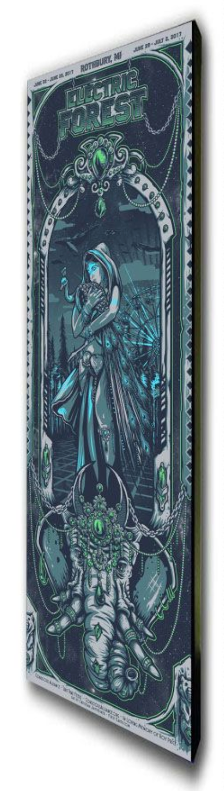Electric Forest Festival - 2017 (Elephant) (Canvas)