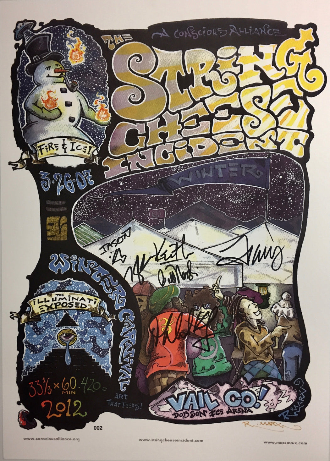 String Cheese Incident Vail - 2007 (2 Panel)
