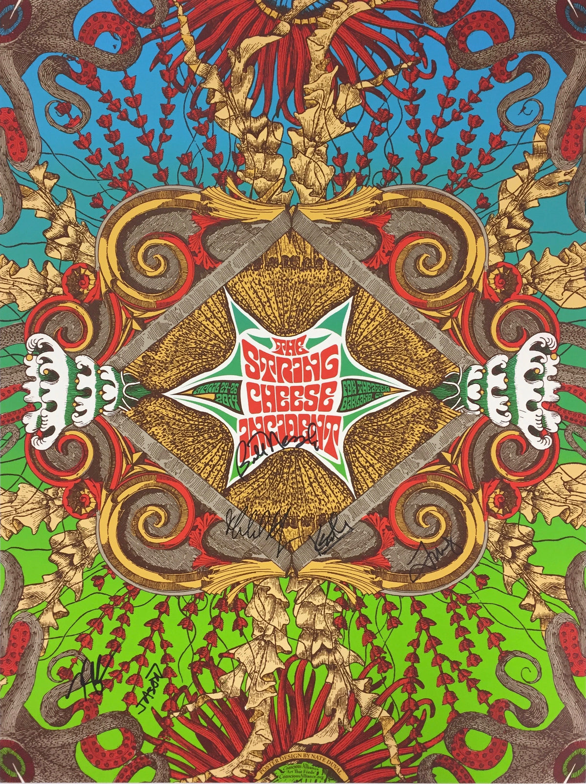The String Cheese Incident Oakland - 2014 (3 Panel)