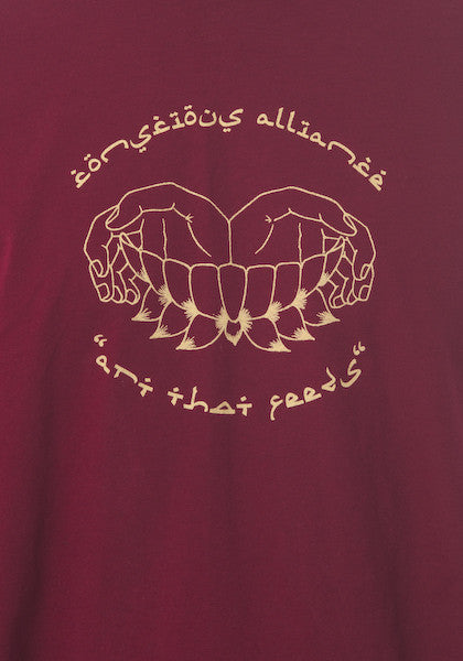 Lotus Tee (Red)